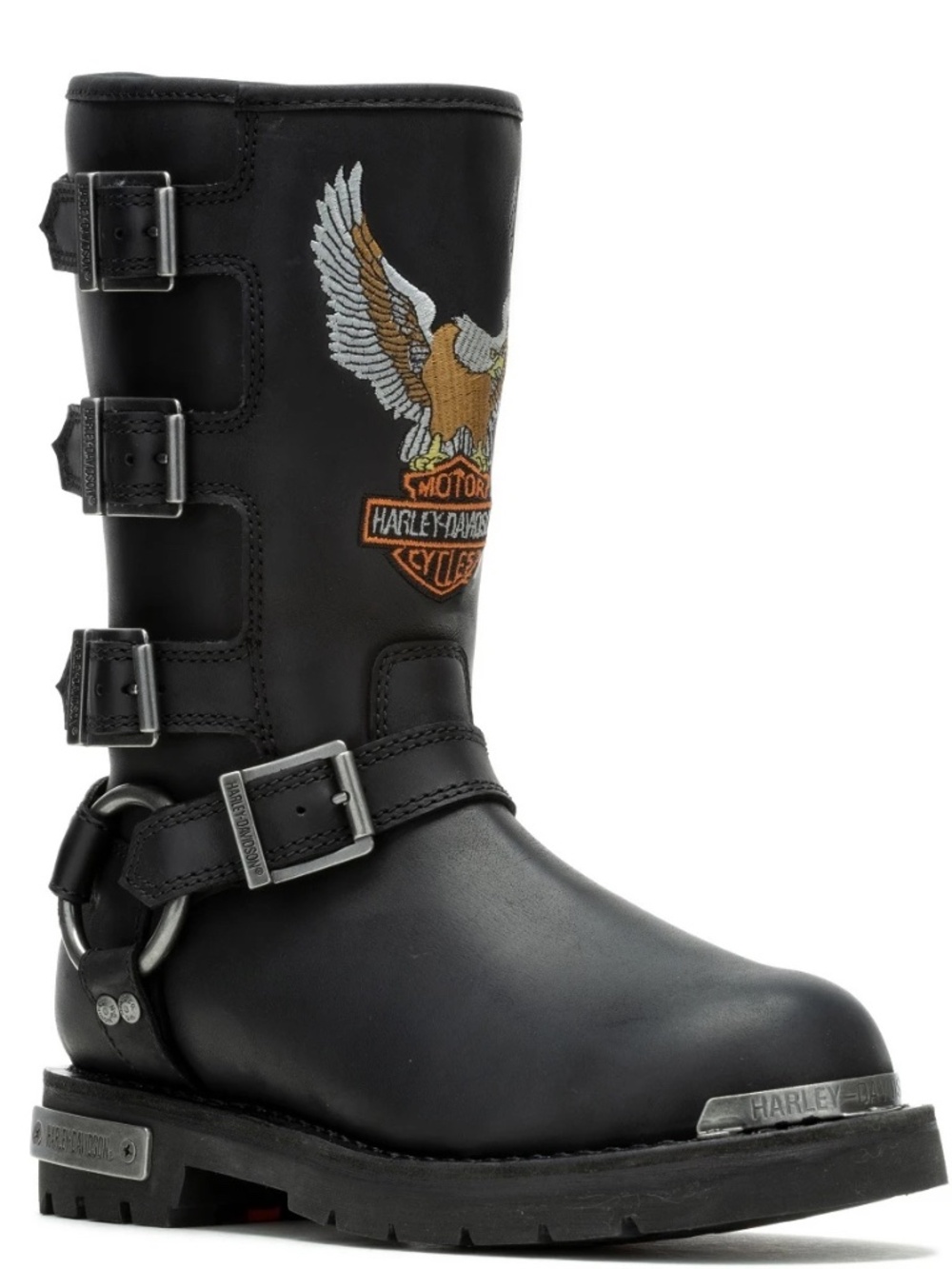 Harley-Davidson Women's Corley 10-Inch Motorcycle Boots, Black